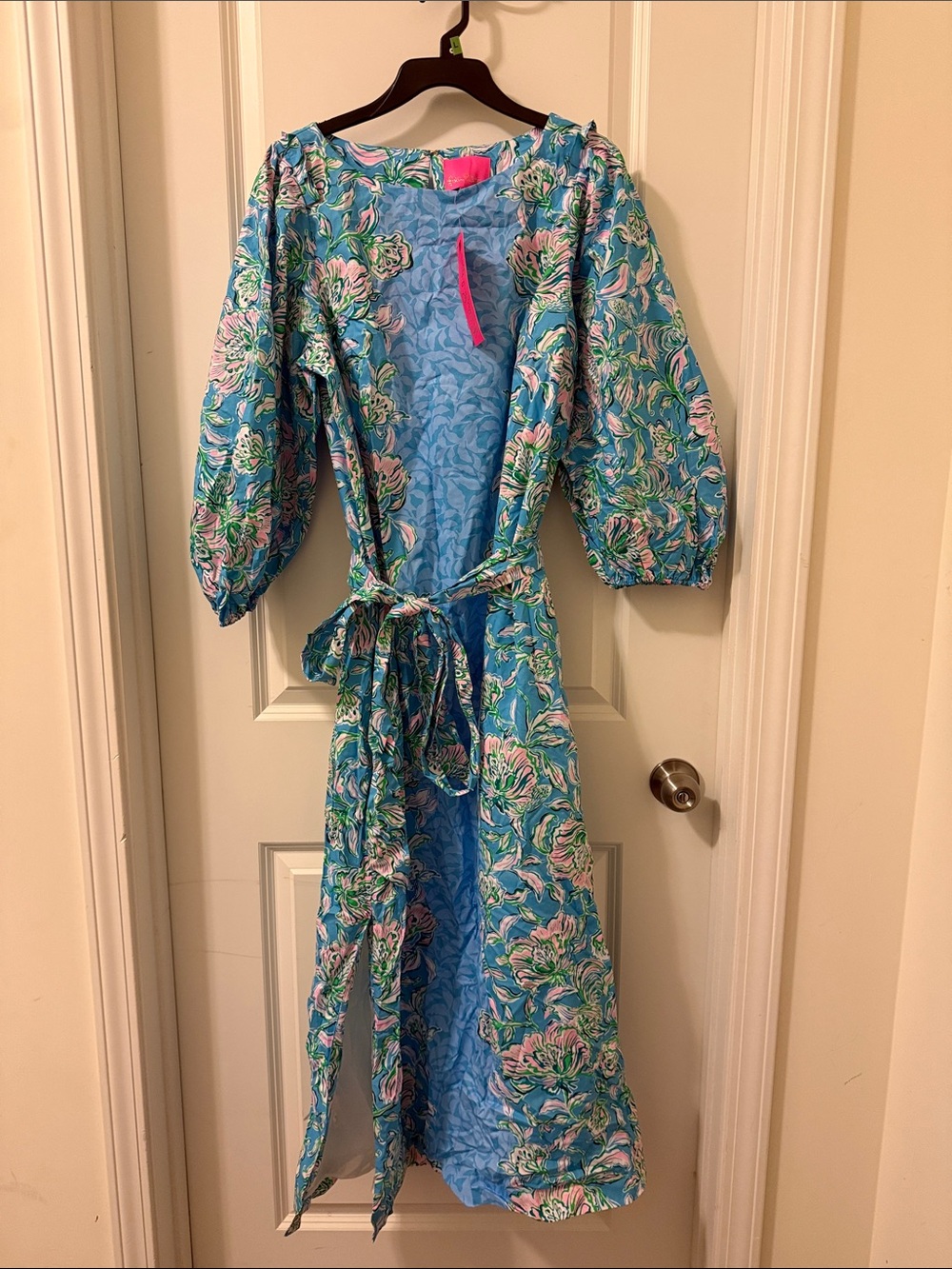 Lilly Pulitzer Puff Sleeve Maxi Dress
